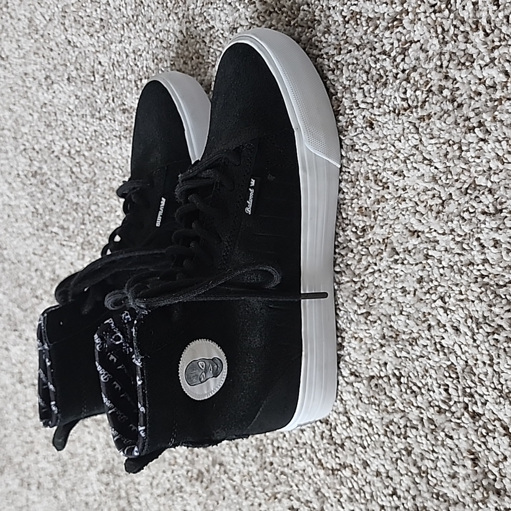 Badwood Supra hight top black shoes